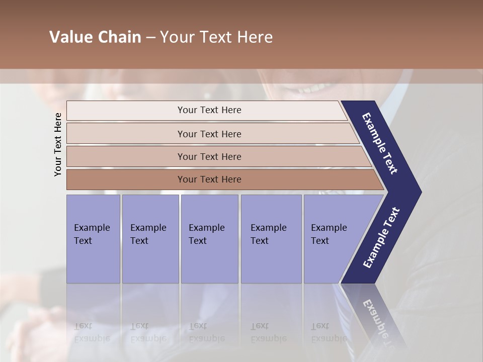 Single Woman Daughter PowerPoint Template
