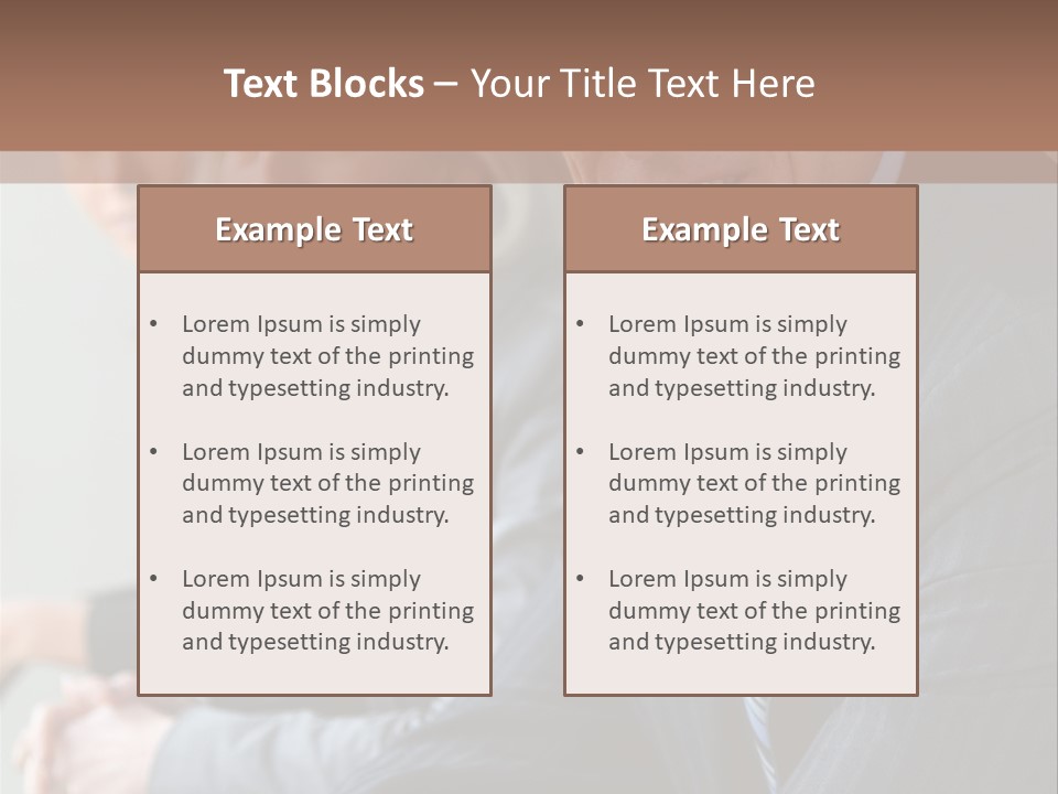 Single Woman Daughter PowerPoint Template