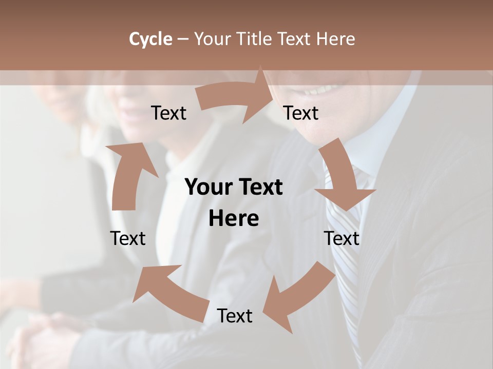 Single Woman Daughter PowerPoint Template