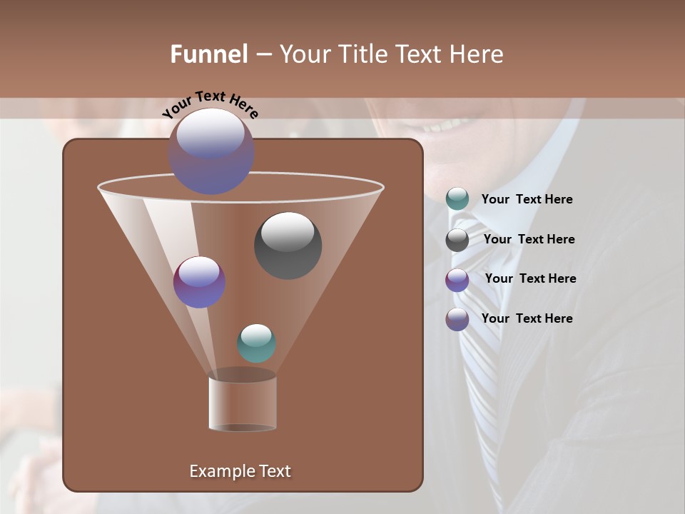 Single Woman Daughter PowerPoint Template