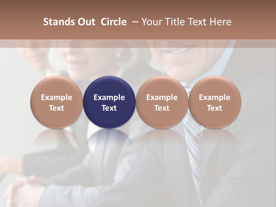 Single Woman Daughter PowerPoint Template