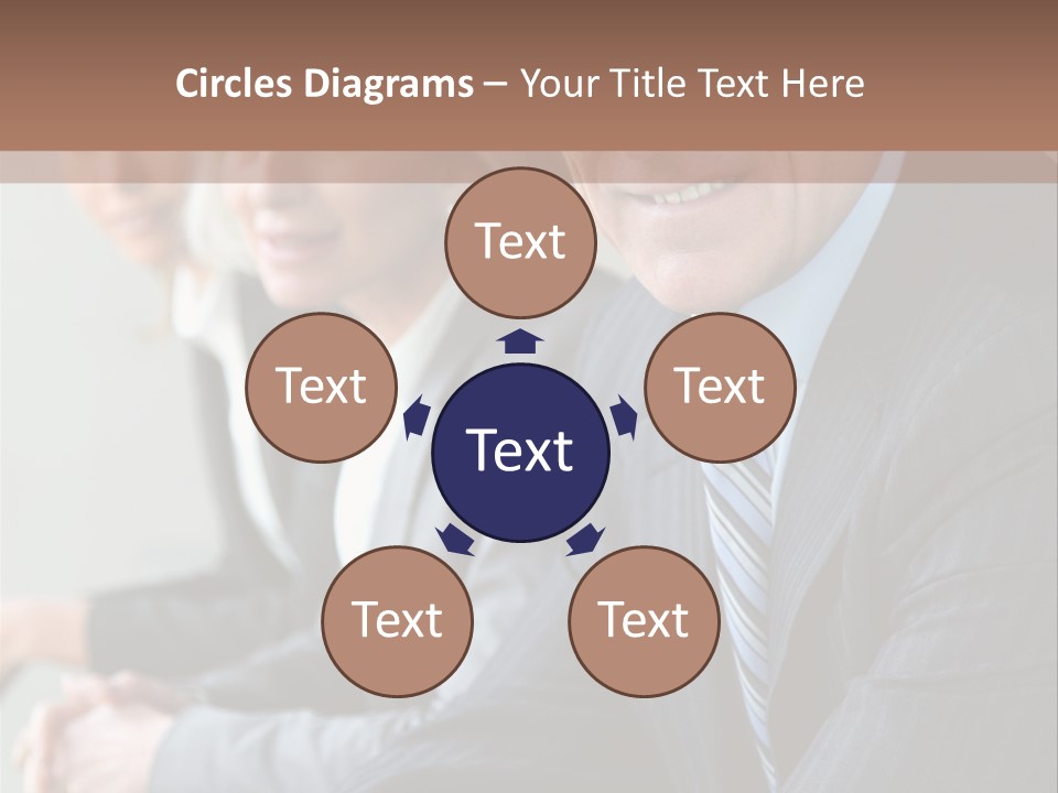 Single Woman Daughter PowerPoint Template