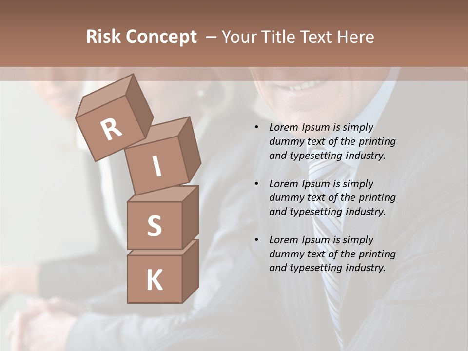 Single Woman Daughter PowerPoint Template