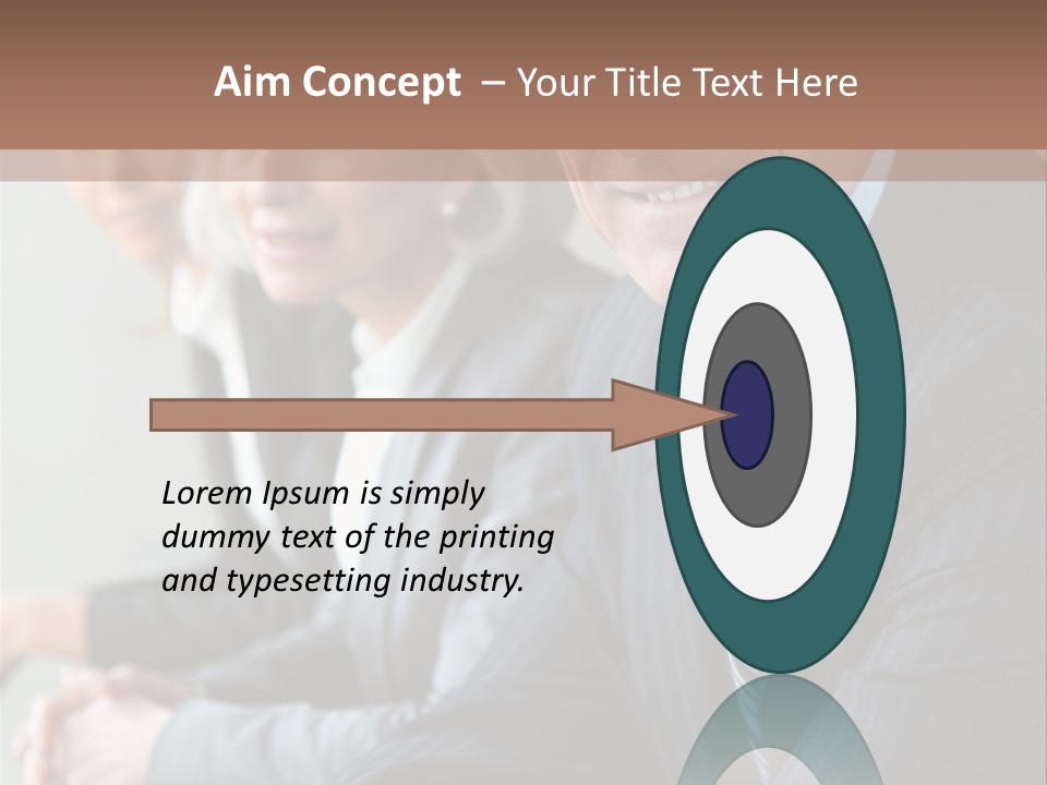 Single Woman Daughter PowerPoint Template