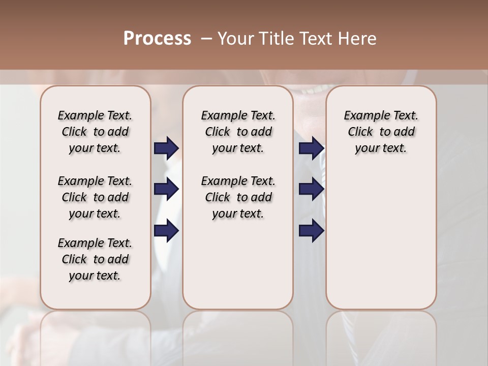 Single Woman Daughter PowerPoint Template