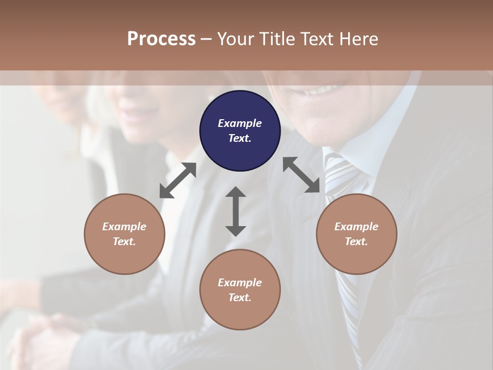 Single Woman Daughter PowerPoint Template