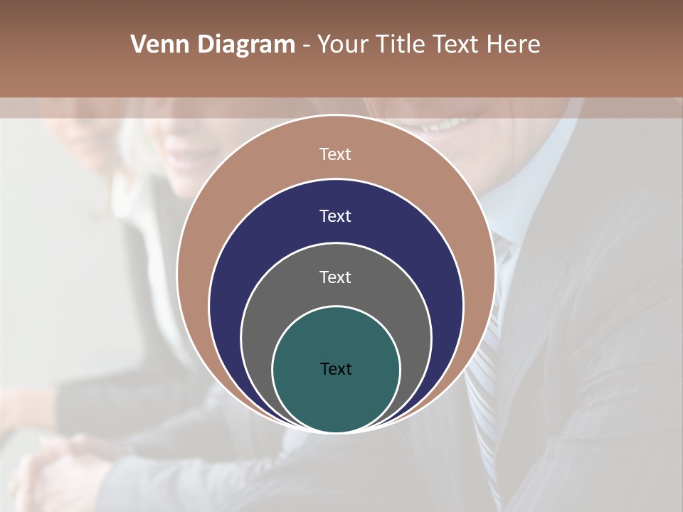 Single Woman Daughter PowerPoint Template