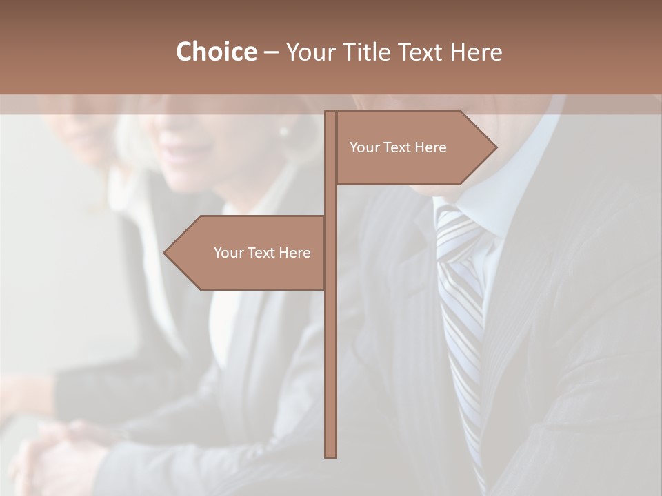 Single Woman Daughter PowerPoint Template