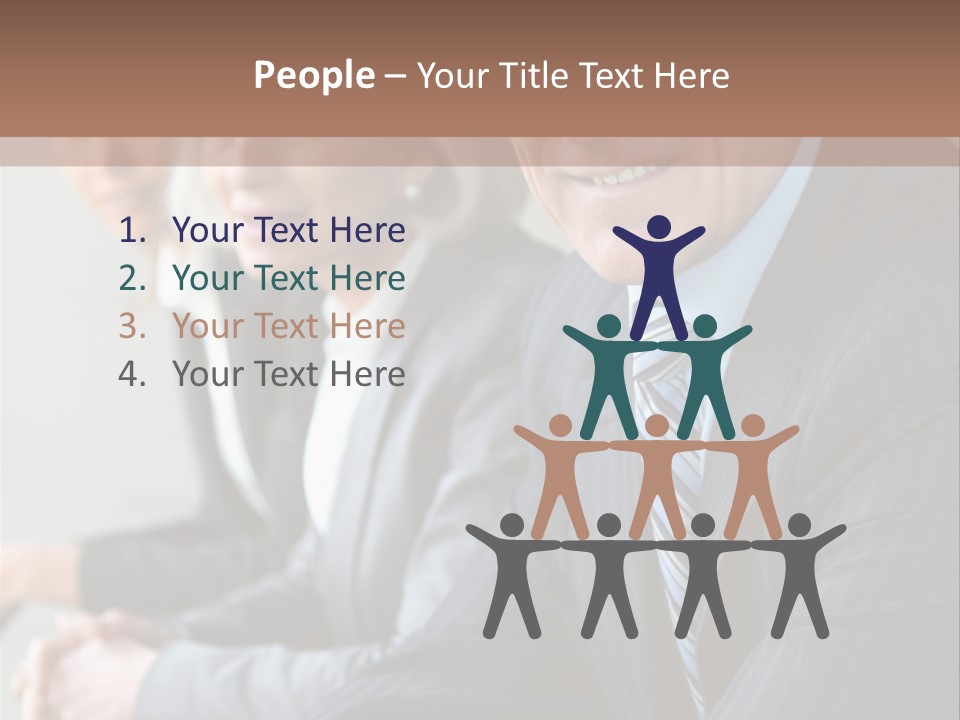 Single Woman Daughter PowerPoint Template