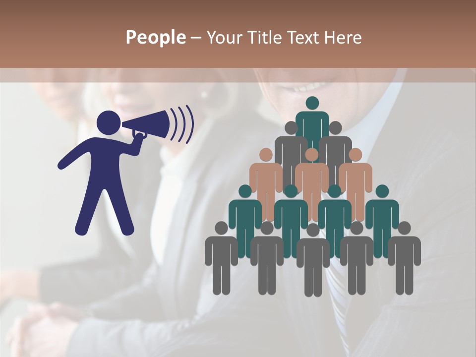 Single Woman Daughter PowerPoint Template