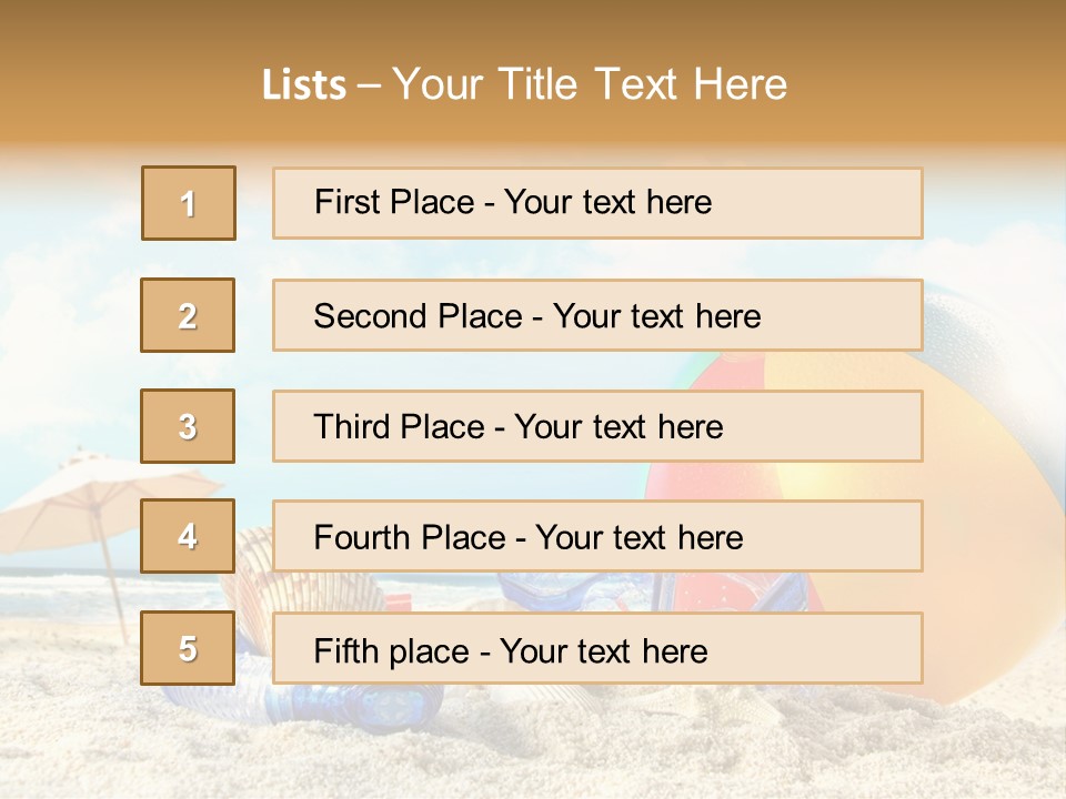 Sunset Peaceful Woman PowerPoint Template