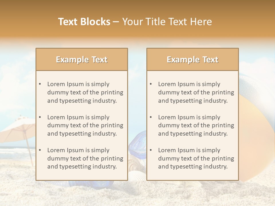 Sunset Peaceful Woman PowerPoint Template