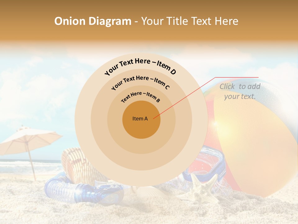 Sunset Peaceful Woman PowerPoint Template