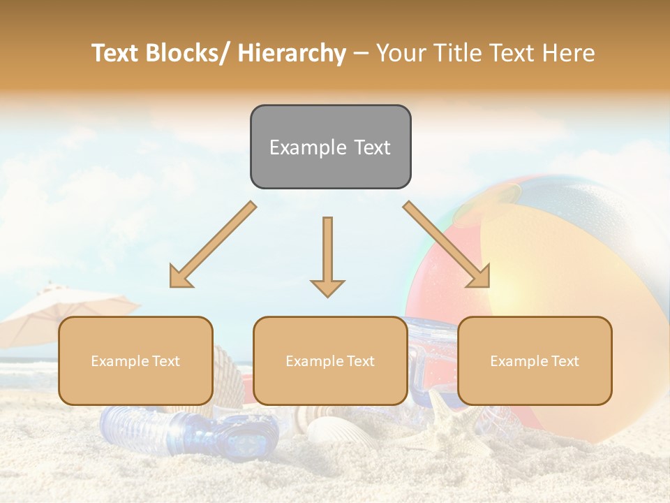 Sunset Peaceful Woman PowerPoint Template