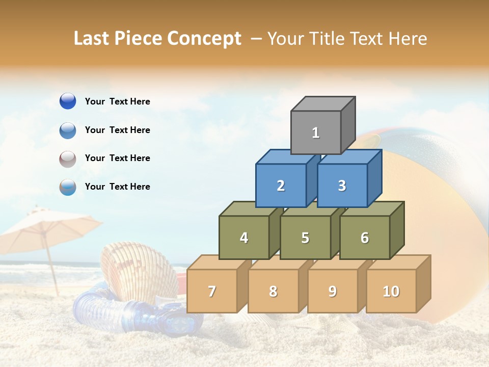 Sunset Peaceful Woman PowerPoint Template