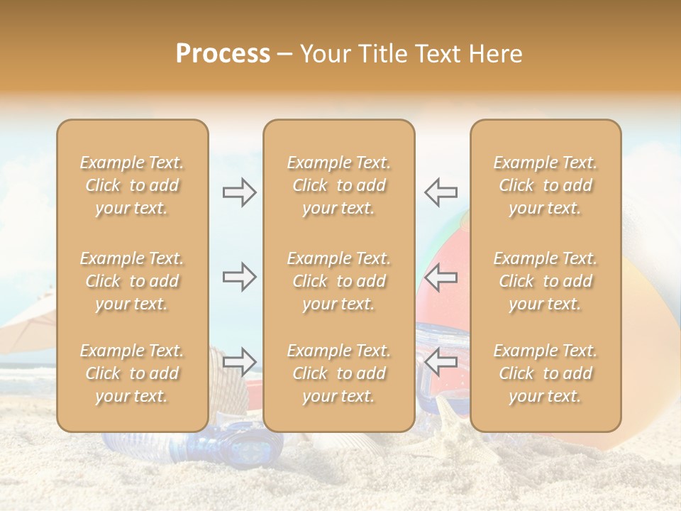 Sunset Peaceful Woman PowerPoint Template