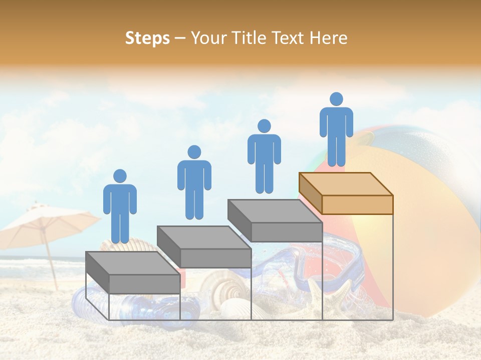 Sunset Peaceful Woman PowerPoint Template