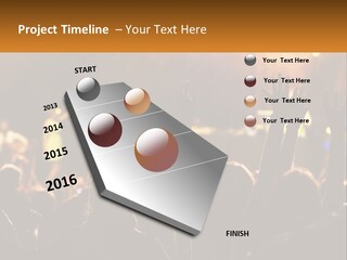 Water Sunrise Old PowerPoint Template