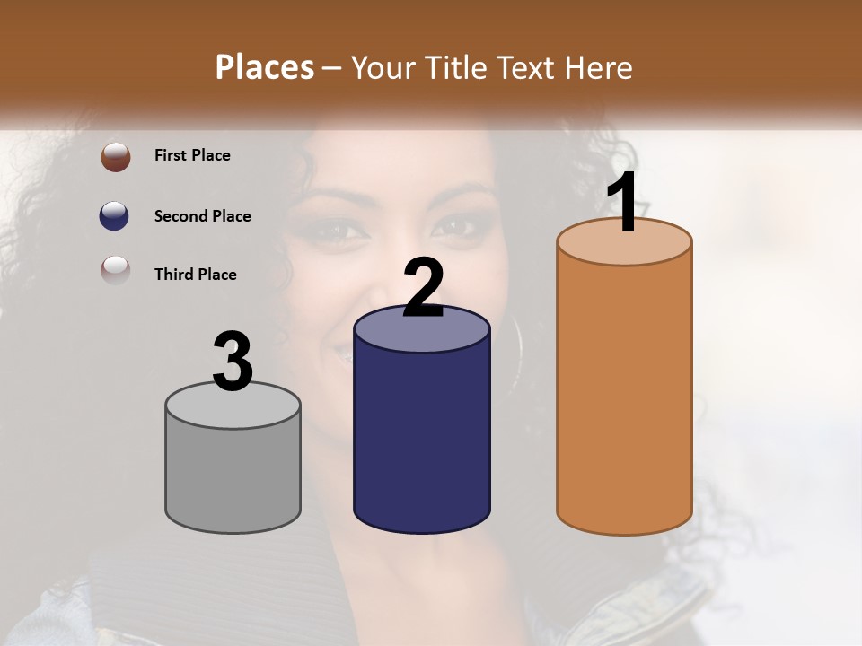 Senior Caucasian Older PowerPoint Template