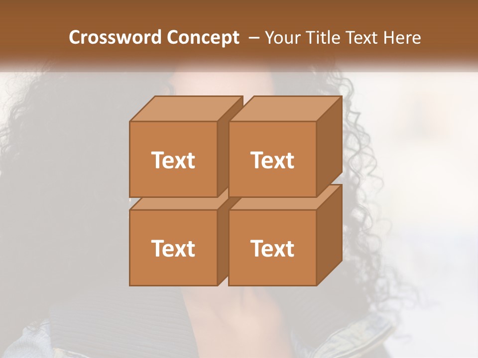 Senior Caucasian Older PowerPoint Template