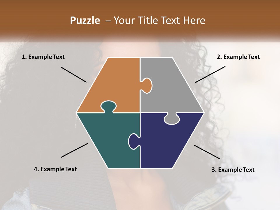 Senior Caucasian Older PowerPoint Template