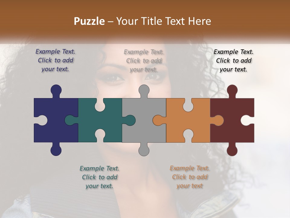 Senior Caucasian Older PowerPoint Template