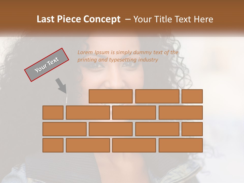 Senior Caucasian Older PowerPoint Template