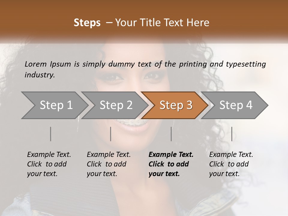 Senior Caucasian Older PowerPoint Template