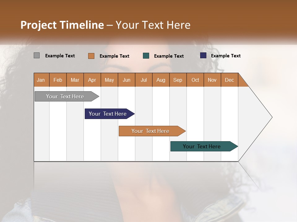 Senior Caucasian Older PowerPoint Template