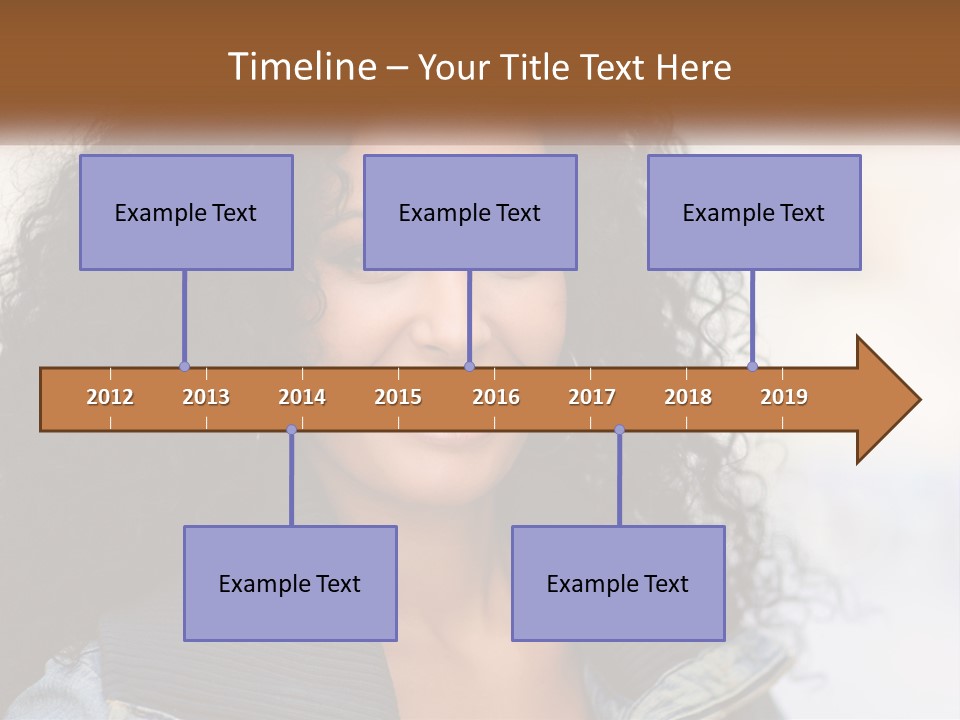 Senior Caucasian Older PowerPoint Template