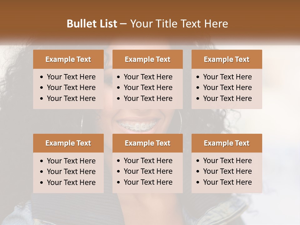 Senior Caucasian Older PowerPoint Template