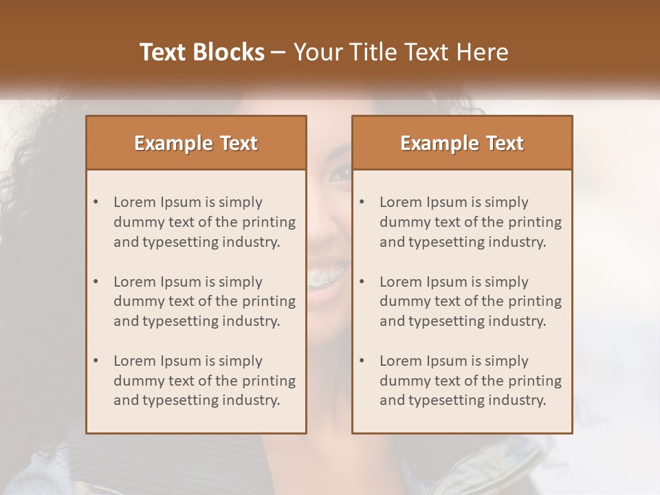 Senior Caucasian Older PowerPoint Template