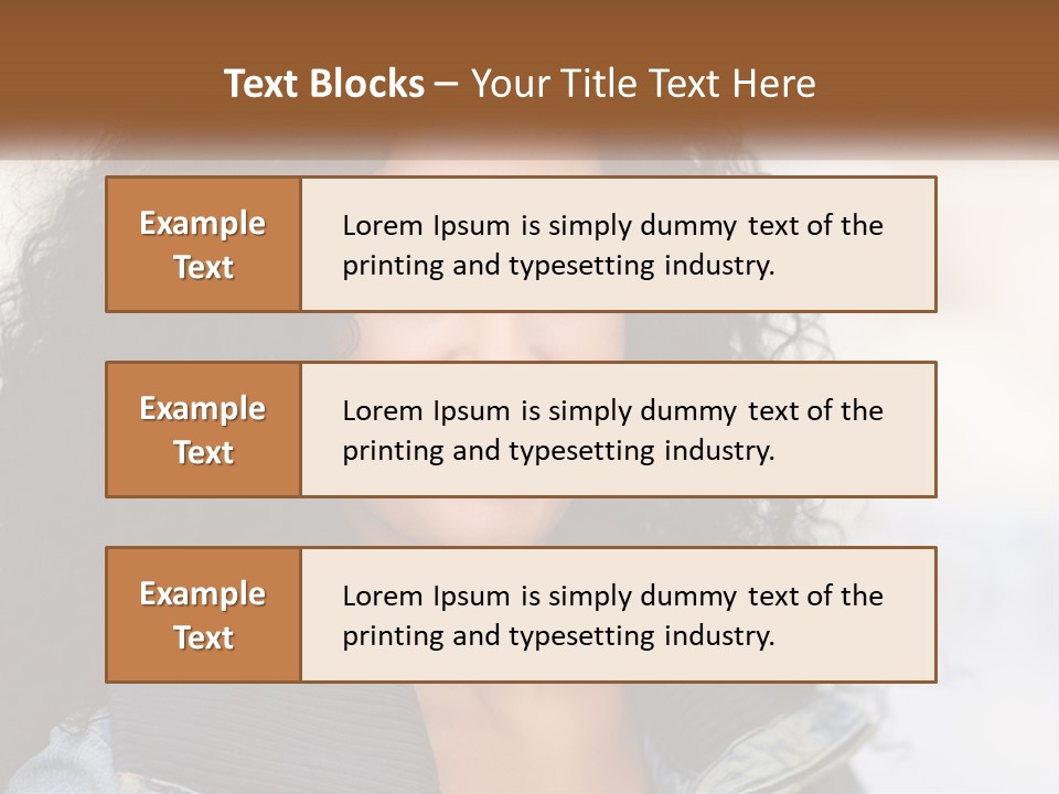 Senior Caucasian Older PowerPoint Template