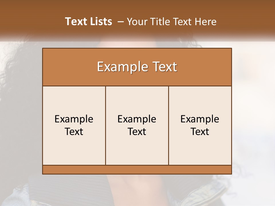 Senior Caucasian Older PowerPoint Template