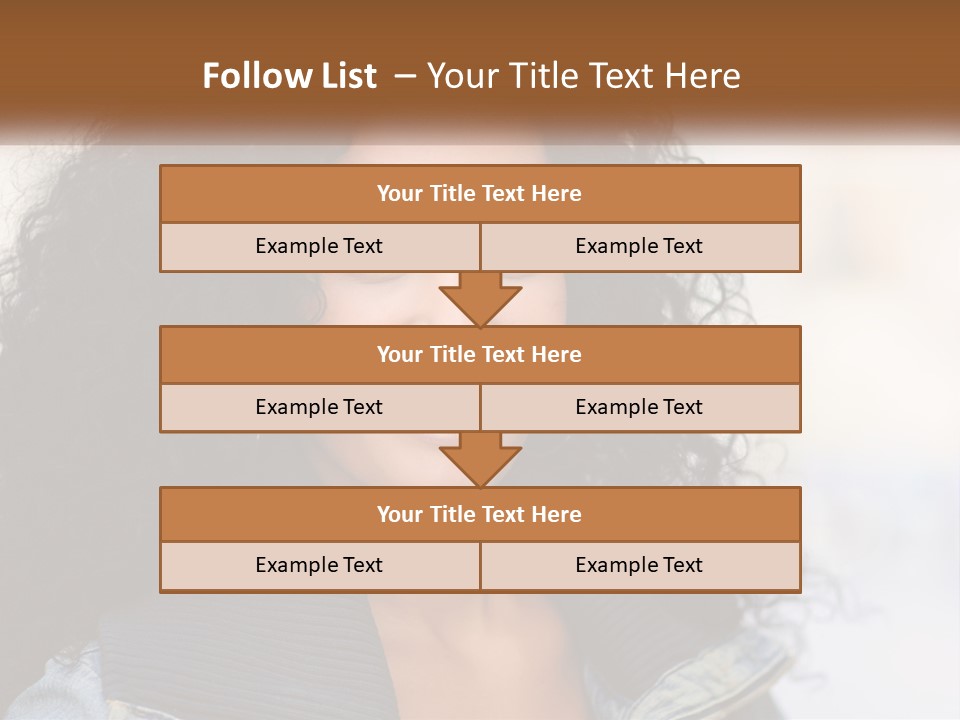 Senior Caucasian Older PowerPoint Template