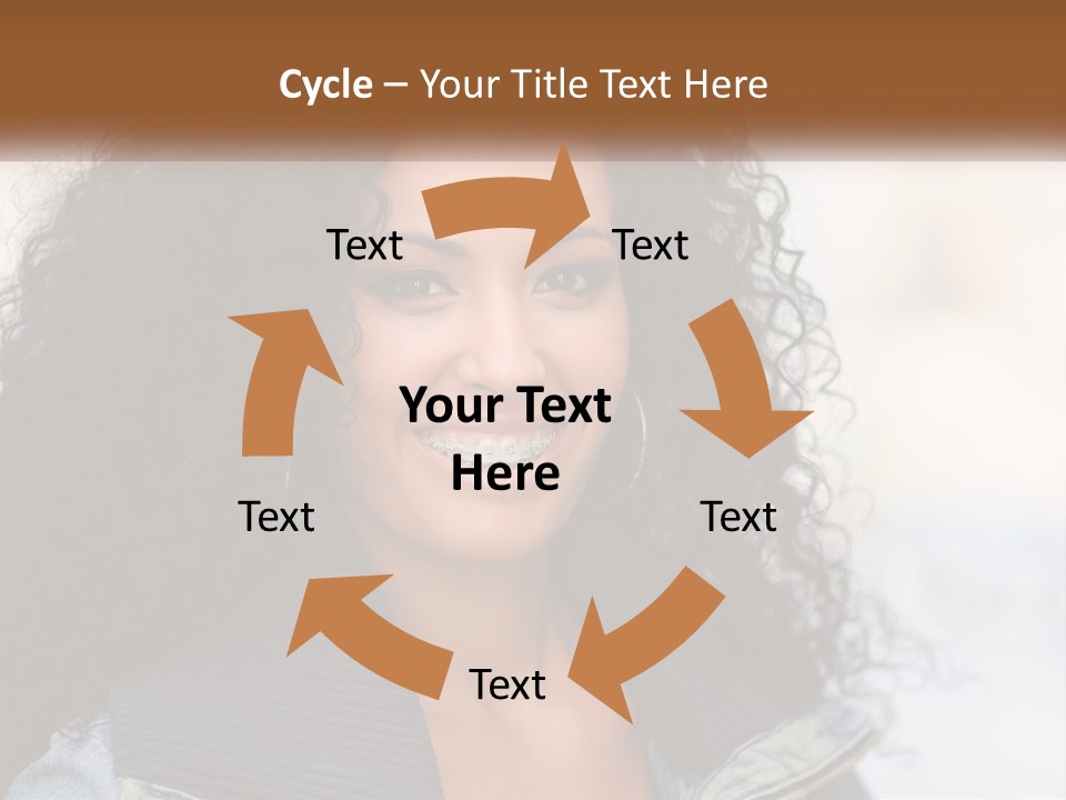 Senior Caucasian Older PowerPoint Template