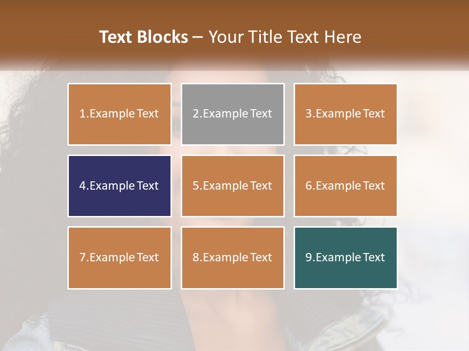 Senior Caucasian Older PowerPoint Template