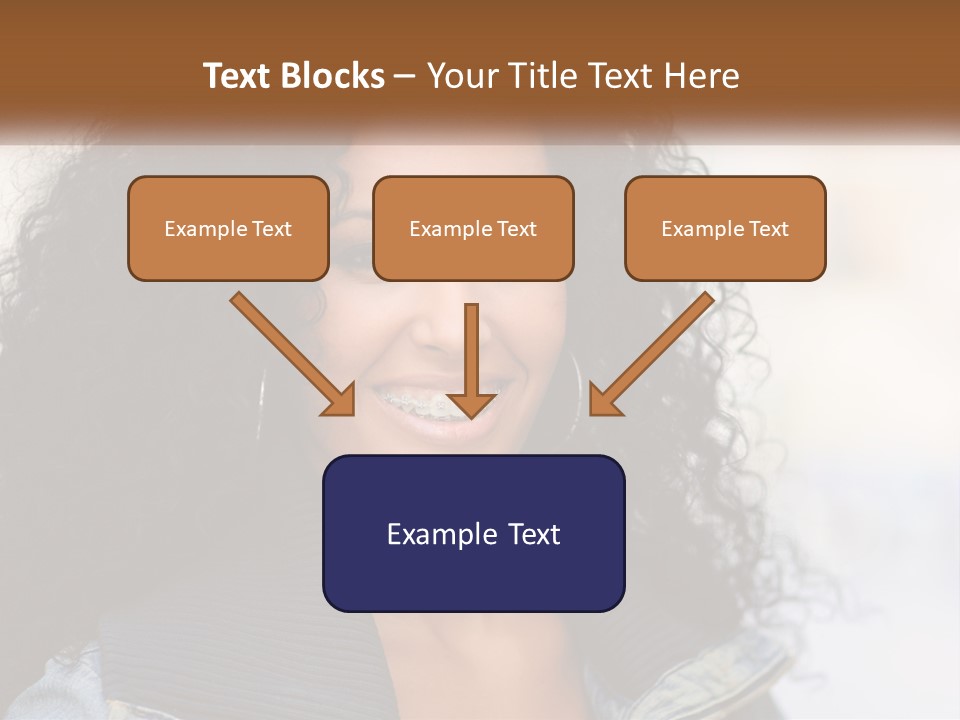 Senior Caucasian Older PowerPoint Template