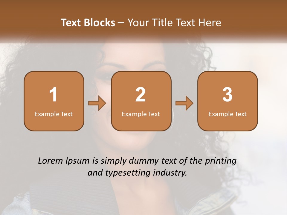 Senior Caucasian Older PowerPoint Template