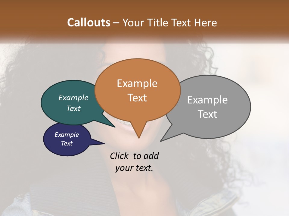 Senior Caucasian Older PowerPoint Template