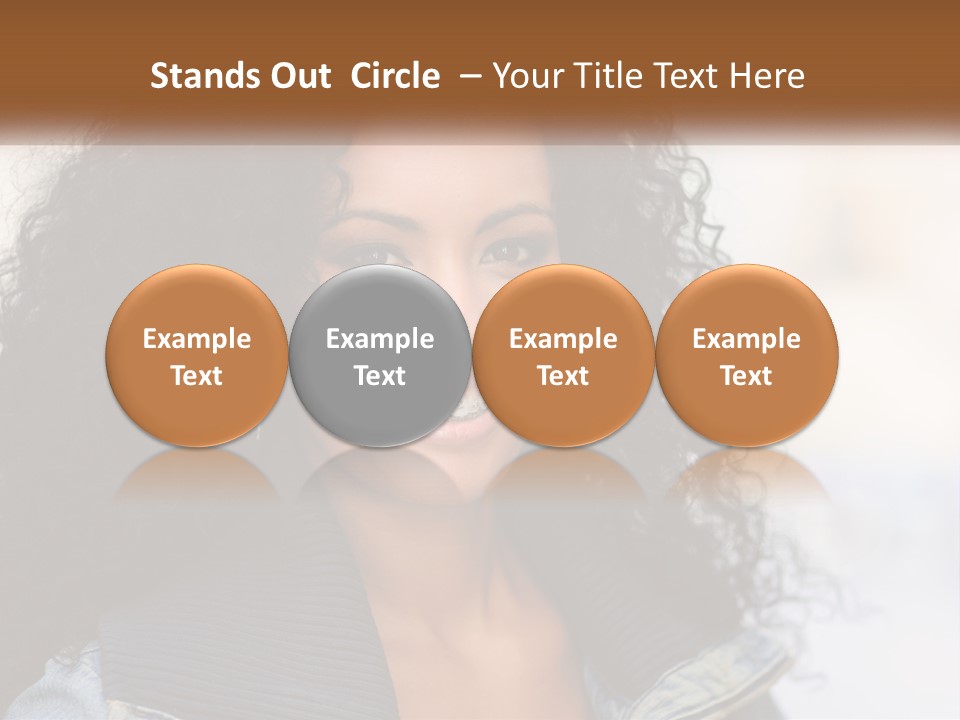 Senior Caucasian Older PowerPoint Template