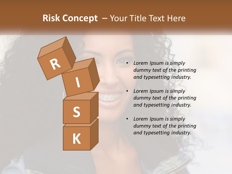 Senior Caucasian Older PowerPoint Template