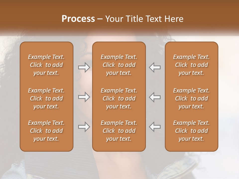 Senior Caucasian Older PowerPoint Template