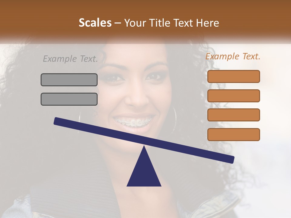 Senior Caucasian Older PowerPoint Template