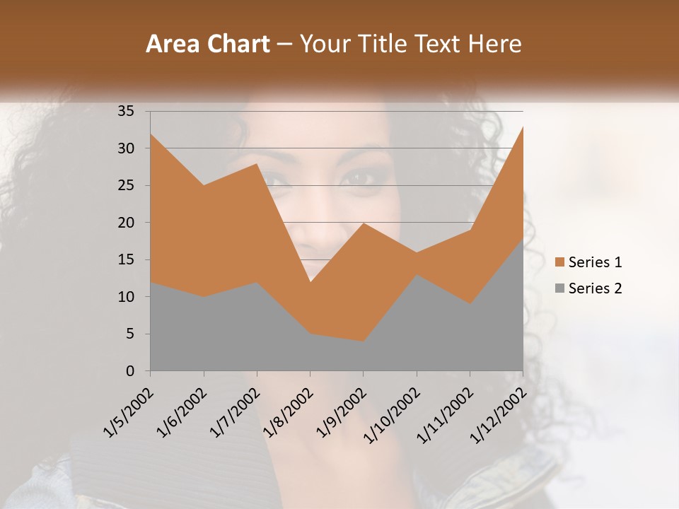 Senior Caucasian Older PowerPoint Template