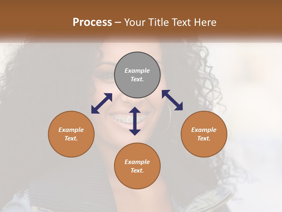 Senior Caucasian Older PowerPoint Template