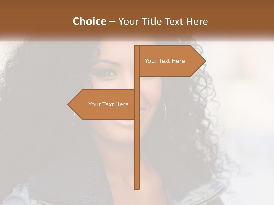 Senior Caucasian Older PowerPoint Template