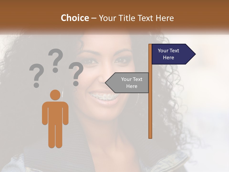 Senior Caucasian Older PowerPoint Template