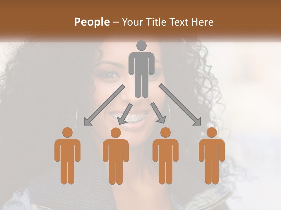 Senior Caucasian Older PowerPoint Template