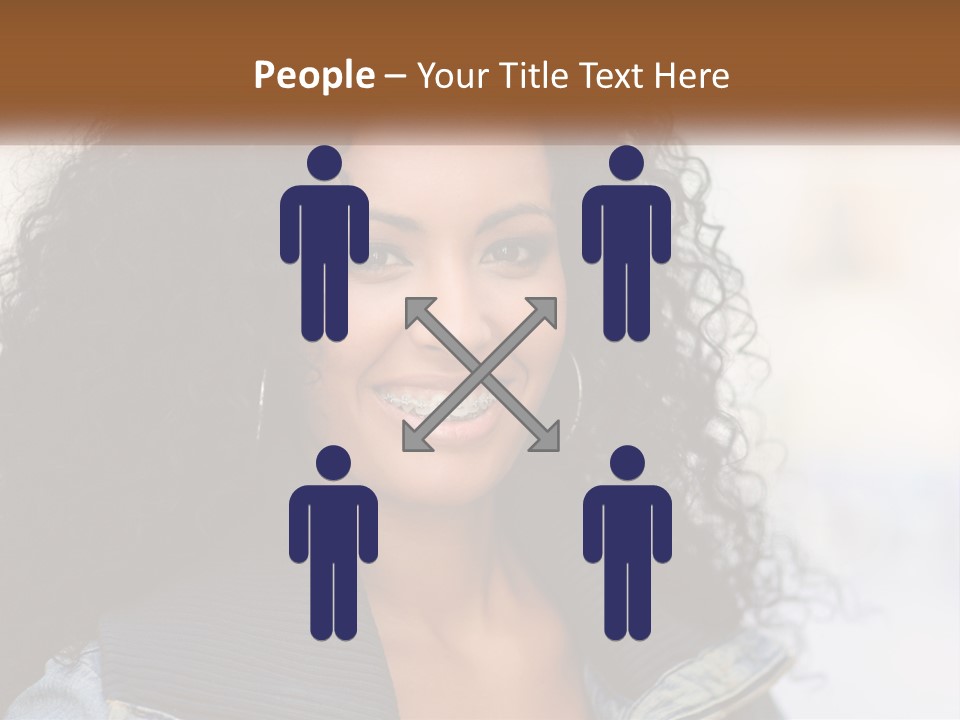 Senior Caucasian Older PowerPoint Template